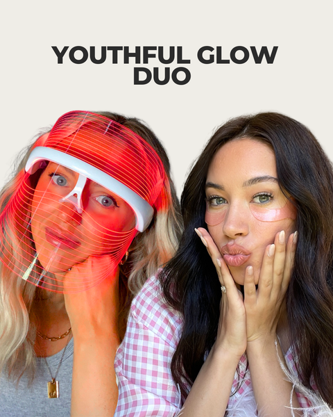 Youthful Glow Duo - LED Mask & Hydrating Eye Masks