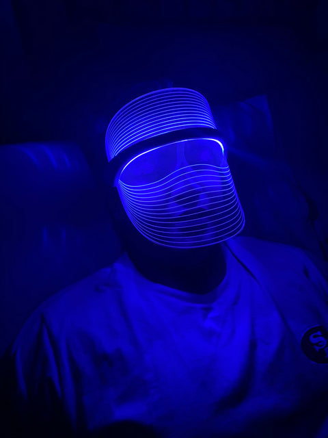 Social Skin 3-in-1 LED Light Therapy Face Mask