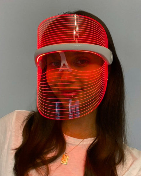 Social Skin 3-in-1 LED Light Therapy Face Mask