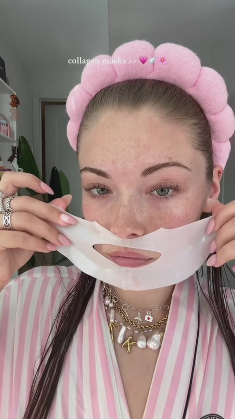 Bio-Collagen Hydrating Face Masks - 4 pack