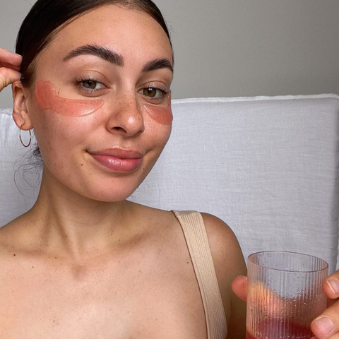 Luxe Glow Trio – LED Mask + Eye & Collagen Masks